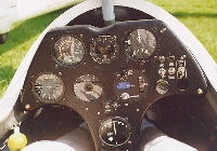 K21 Glider Cockpit